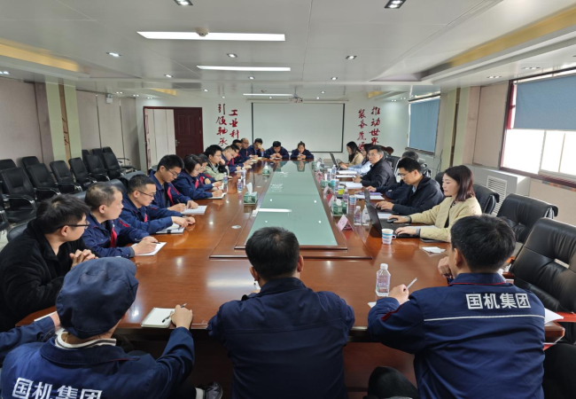 國機精工黨委書記、董事長、總經(jīng)理蔣蔚一行到軸研所調(diào)研