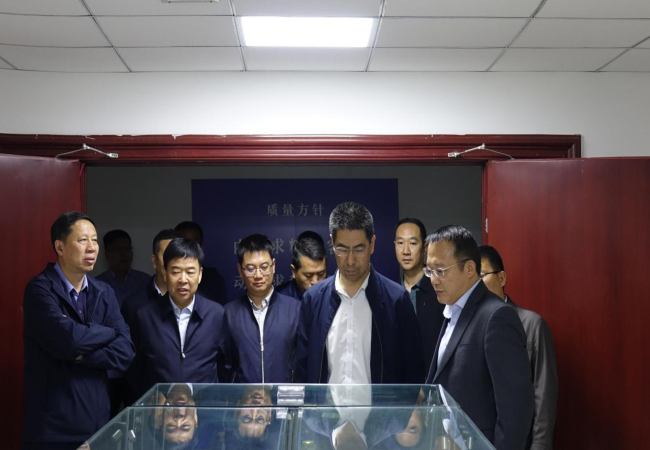 工信部領導蒞臨公司考察調研
